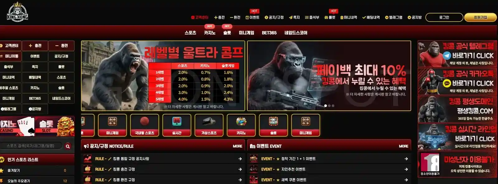 킹콩378만 먹튀 (1)